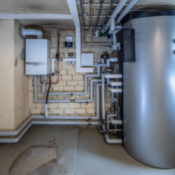 Gas-Wärmepumpe Hybridanlage in einem EFH