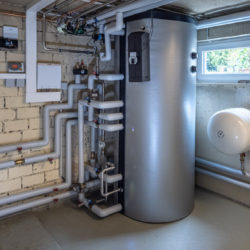 Gas-Wärmepumpe Hybridanlage in einem EFH